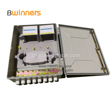กล่องต่อสายไฟเบอร์ออปติค 64 แกนสำหรับการเลิกจ้าง